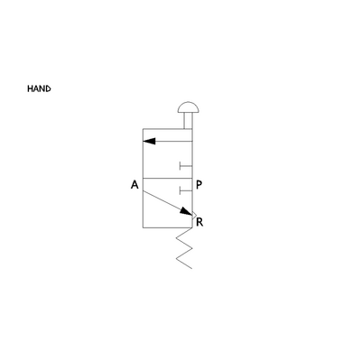MVP1/8 3U PISCO MECHANICAL VALVE MVP SERIES NC 3 PORT 1/8" TUBE (ROLLER LEVER)